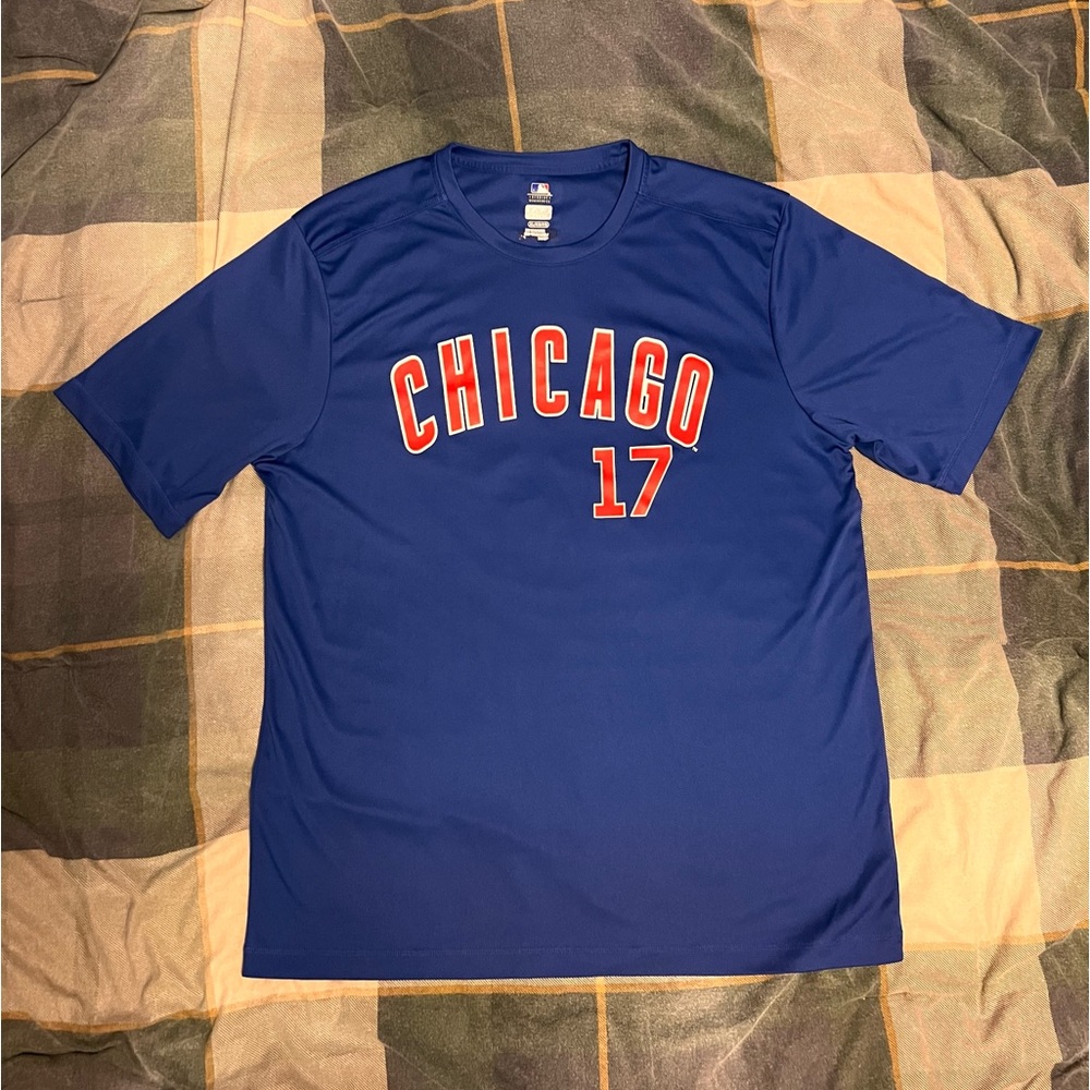 XL Cubs Kris Bryant Athletic T-Shirt